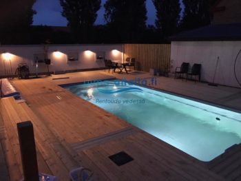 Lasikuitu-uima-allas Vanessa 8,2 M X 3,7 M X 1,55 M