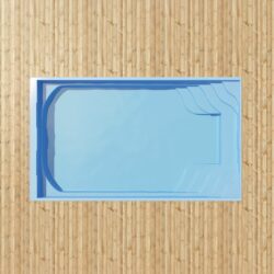 Lasikuitu-uima-allas Vanessa 8,2 M X 3,7 M X 1,55 M