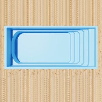 Lasikuitu-uima-allas Victoria 10 M X 3,7 M X 1,55 M