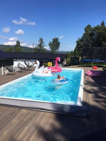 Lasikuitu-uima-allas Veera 5 x 3,2 x 1,55 m