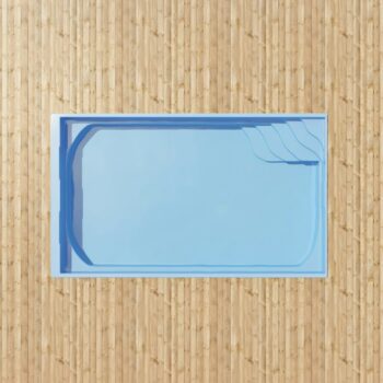 Lasikuitu-uima-allas Sofia 6 x 3,2 x 1,55 m